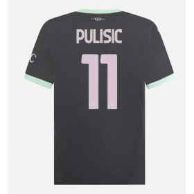 Pánské fotbalový oblečení AC Milan Christian Pulisic #11 Tretí košile 2024-25 Krátkým Rukávem